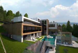 Архитектурно студио Арт Ню Вижън е проектант на къща в Панчарево