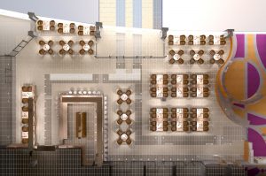Разпределение на Кафе-сладкарница, Бургас