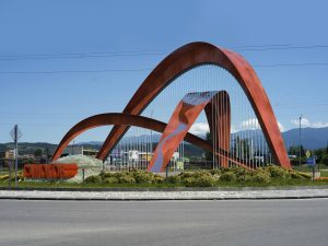 Знакова композиция, вход Самоков 3