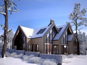 Архитектурно студио Арт Ню Вижън е проектант на къща в полите на Витоша